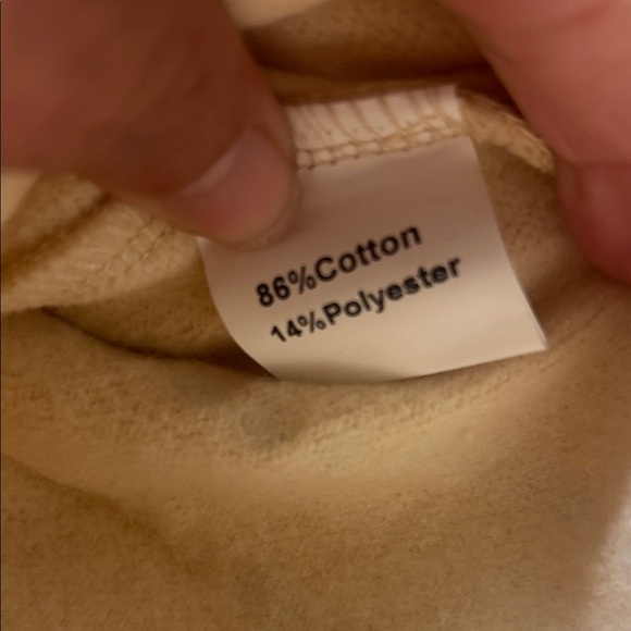 QUEEN OF SPARKLES Cream High-Waist Embellished Shorts - Picture 6 of 7